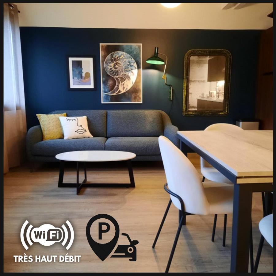 Le Blue Moon - 50M Centre Historique - Parking Privatif Apartment Sarlat-la-Canéda Exterior foto